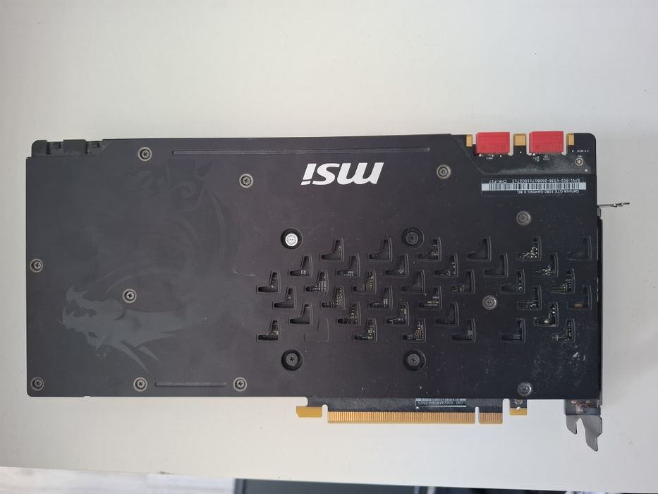 MSI GeForce GTX 1080 8GB – sprawna, testowana