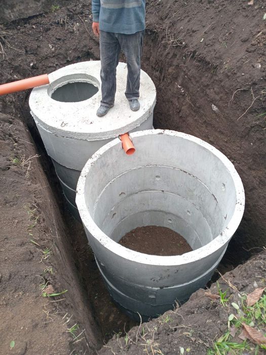 Кільця бетонні.Септик під ключ.