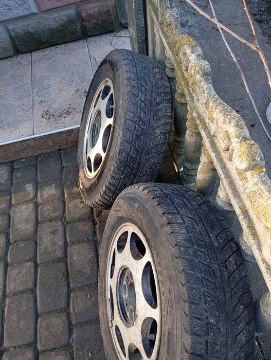 Колеса в зборі ВАЗ R13 4x98 (титани + зимова гума)