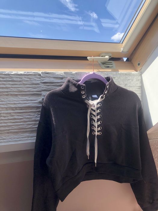 Bluza z wiązaniami H&M