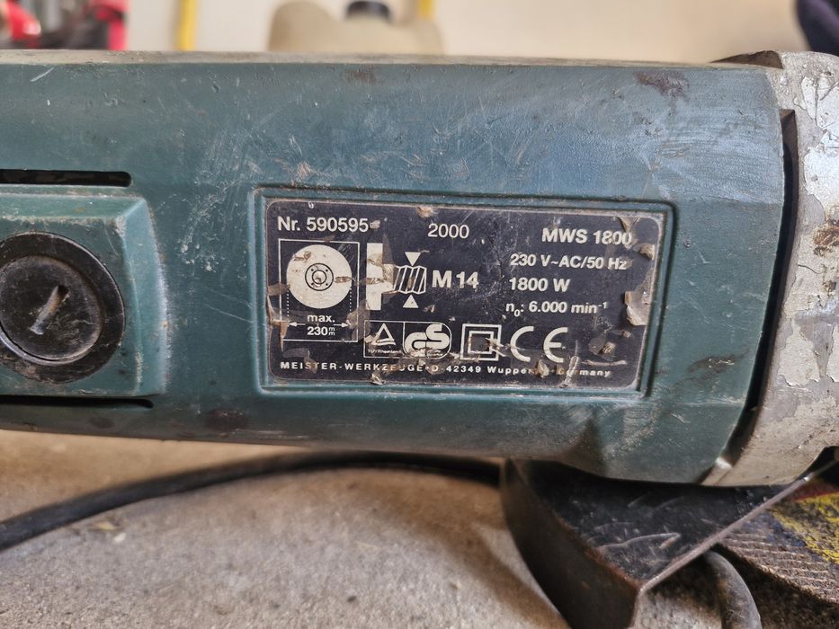 Szlifierka kątowa diax 1800W