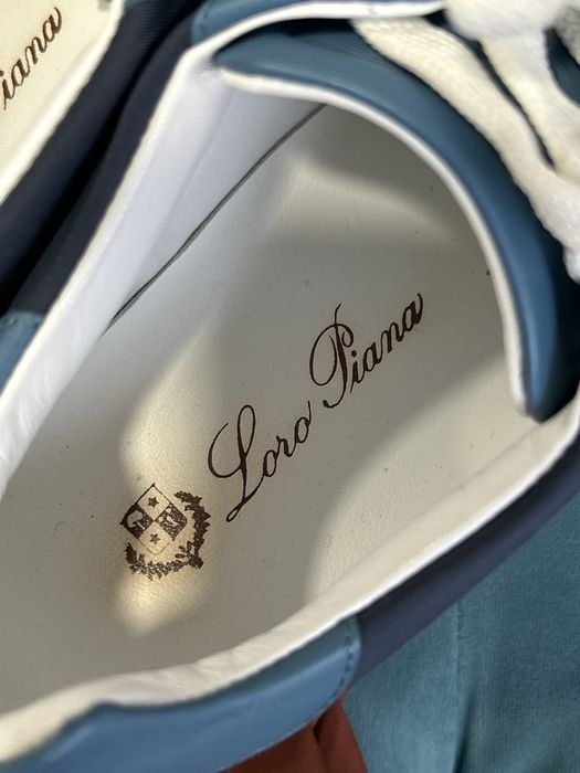 Бірюзові кросівки Loro Piana. Оригінал.