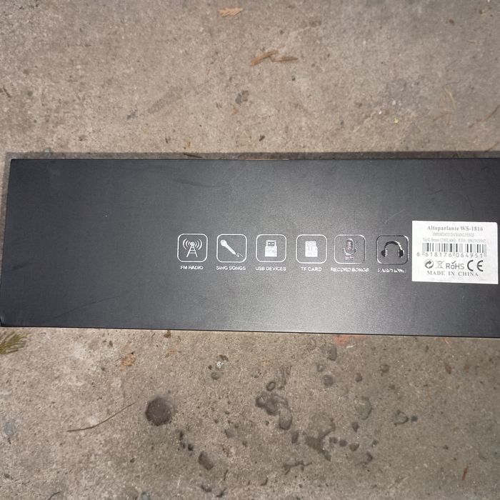 Nowy mikrofon Bluetooth do karaoke Wster WS-1816