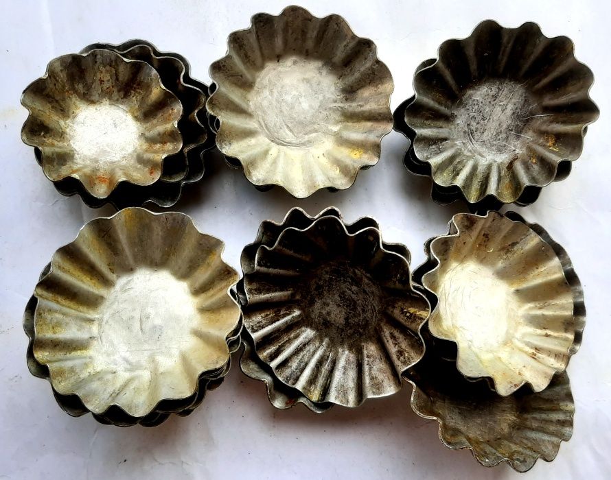 Формы для выпечки кексов, тарталеток металл. Made in USSR 10грн/шт.