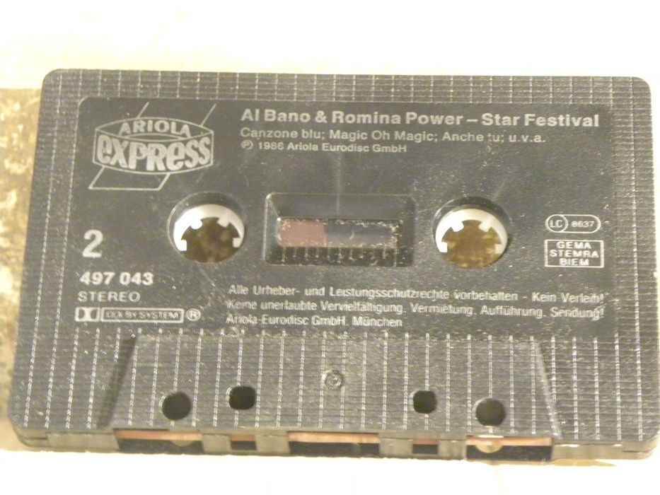 kaseta magnetofonowa Al Bano & Romina Power – Felicità