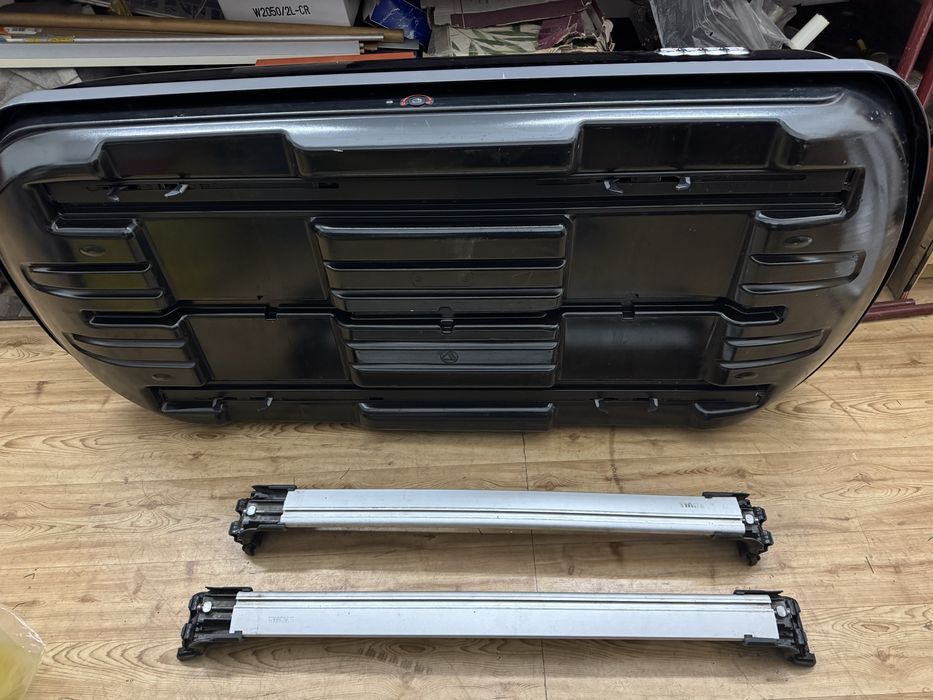 oryginalny box dachowy audi 360 L plus belki  thule