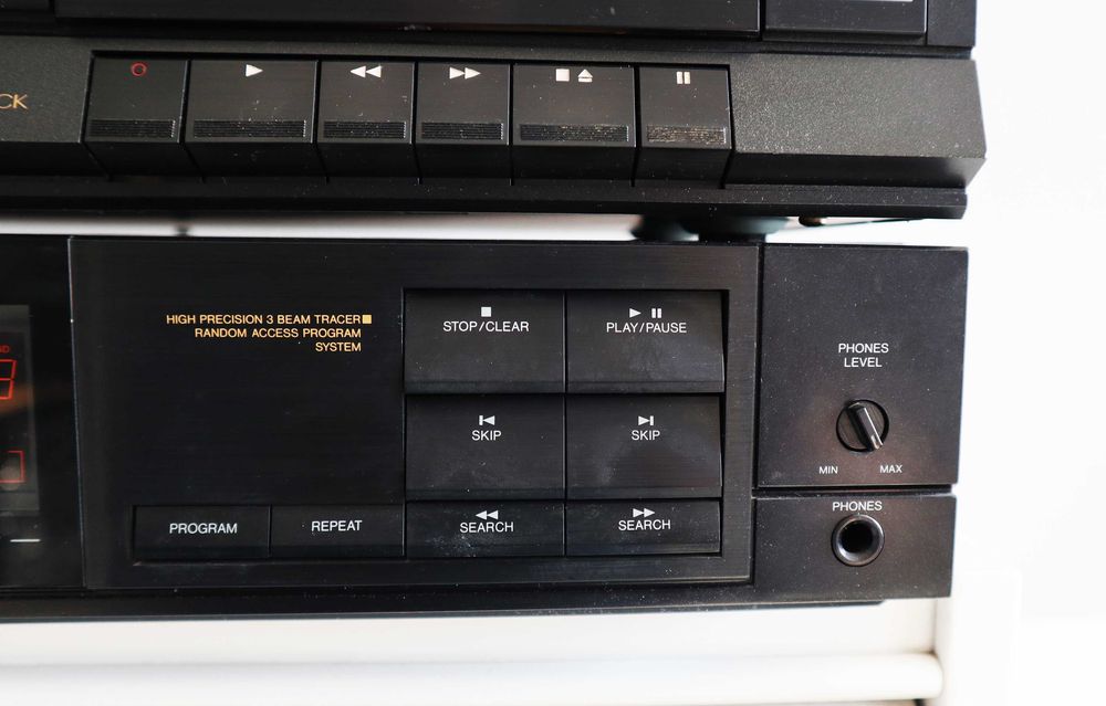 Стойка проигрыватель СД JVC XL-V220 и кассетная дека JVC TD-W20 Япония