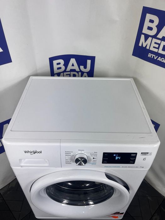 Pralka Whirpool Funkcja Pary Eco+ 7 Kg/1200/A+++/Dostawa.gwarancja