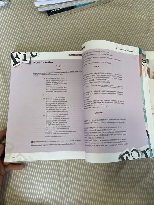 Livro de português 11 ano palavras nunca utilizado