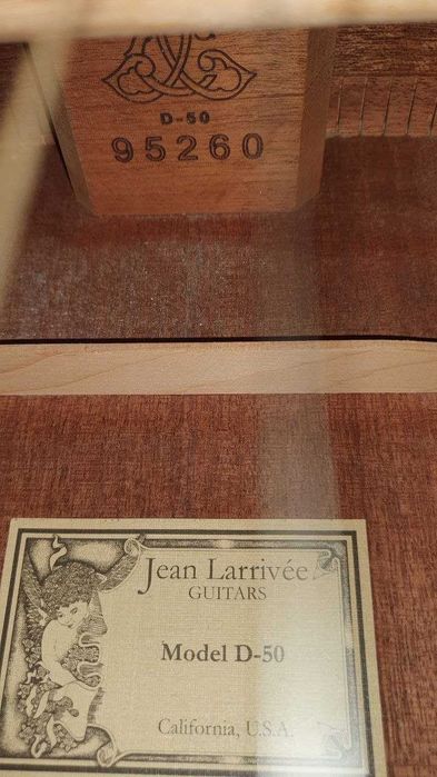 Larrivee D-50Е Traditional (не Martin, Taylor, Gibson, Guild, PRS)