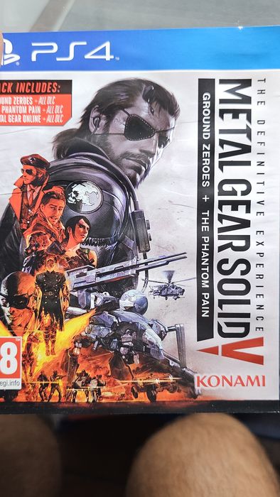 Metal Gear Solid V Definitive Experience Ground Zeroes  + The Phantom Pain Complete Edition  PS4 PlayStation 4
