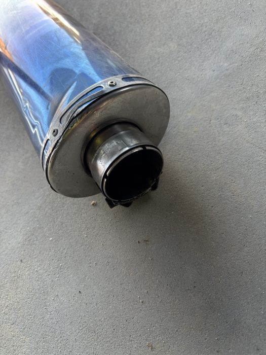 Końcówka wydechu kompletna scorpion titanium flame