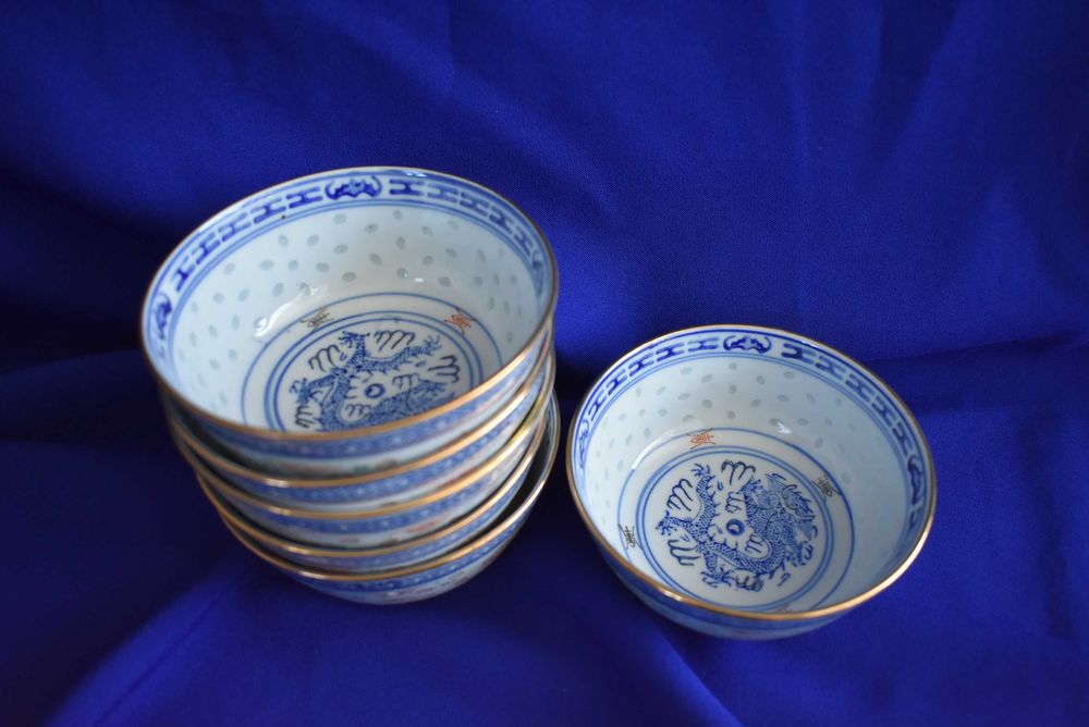 Miseczki do ryżu porcelana ryżowa