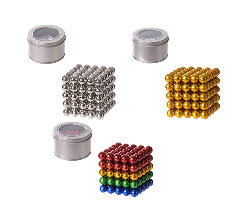 Магнитный конструктор неокуб тетракуб магнитные кубики 5мм шарики