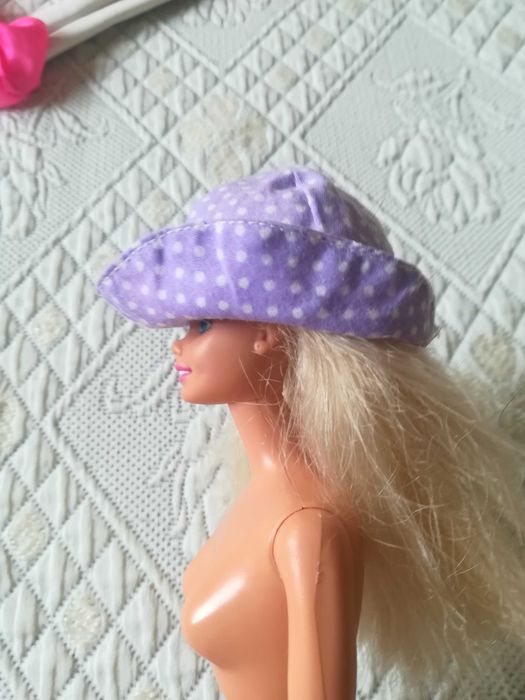 Chapéu Lilás para Boneca