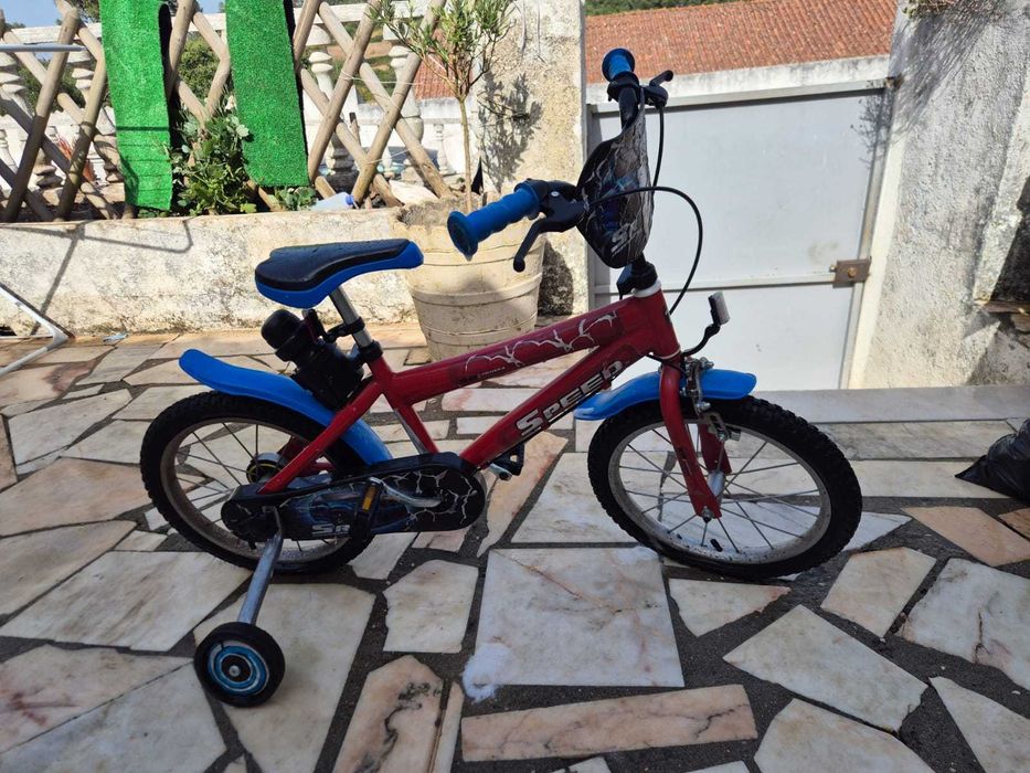 Bicicleta com rodinhas