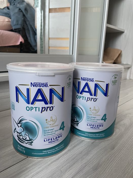 Детская смесь НАН опти про 4