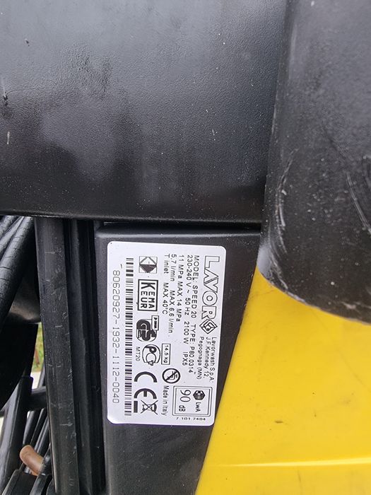 Maquina lavar alta pressão marca Lavor