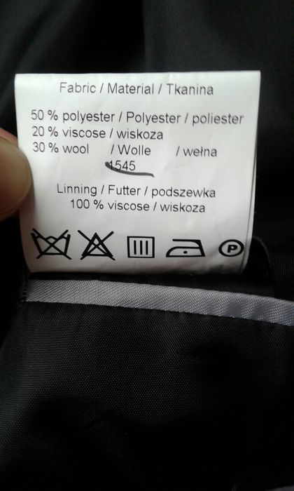 Garnitur ślubny czarny 170/92/78 New Man Style