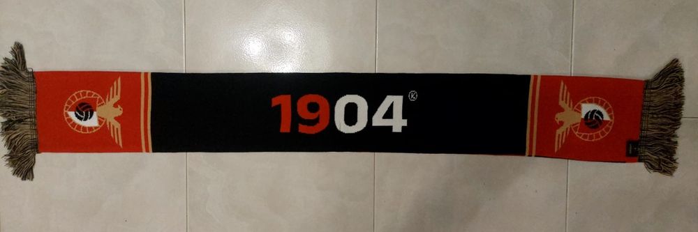 cachecol do benfica antigo e raro