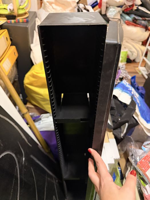 Caixa porta CDs preto
