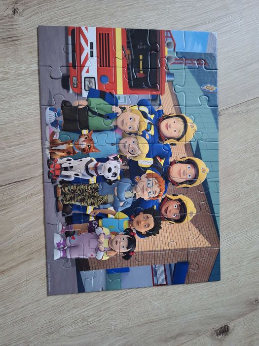 Puzzle "Strażak Sam"