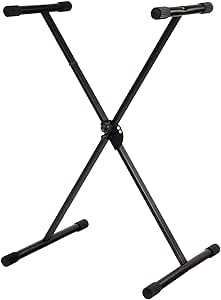 Statyw stojak pod keyboard, 5-stopniowa wysokość składany, rozkładalny