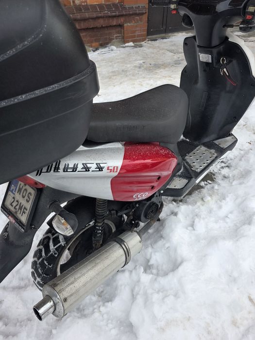 Skuter 4t 50/80cc Romet 747 50cc 2010r. Do negocjacji