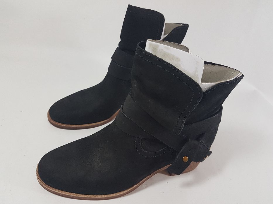 ugg botki DAMSKIE 100 % SKÓRA ROZ 38 nowe czarne