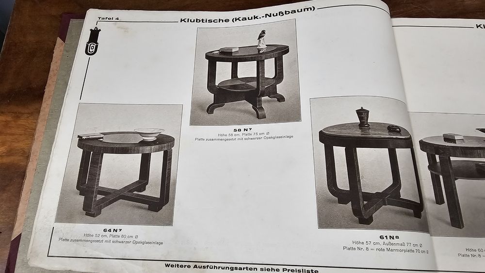 Przedwojenny katalog mebli - ILSE EINZELMÖBEL AUSGABE 1930