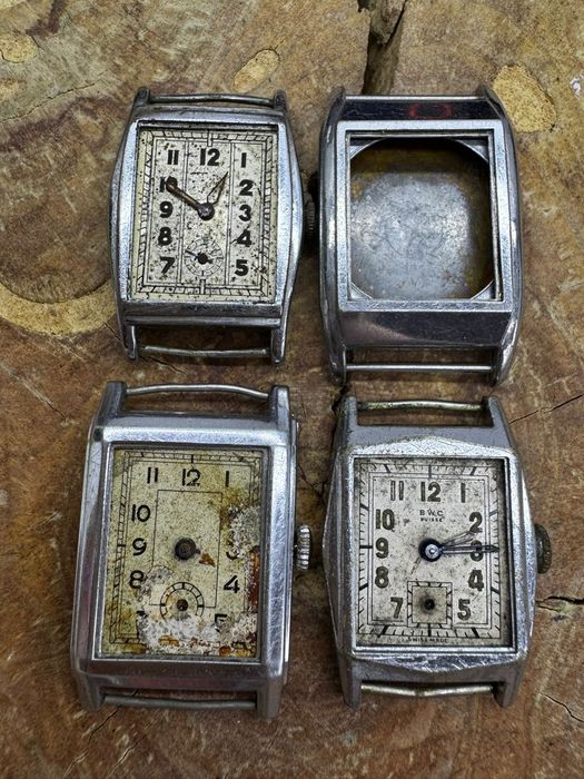 Stare zegarki na części albo de renowacji