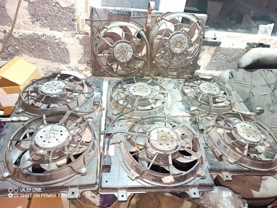 Вінтилятор охолодження Шаран Галаксі 1.9тді вінтилятор  кондиціонера.