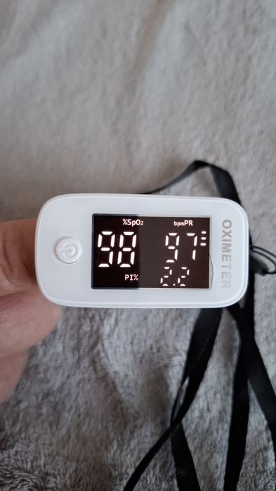 Pulsoksymetr na palec
