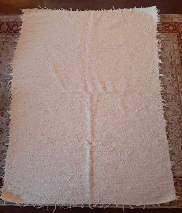 Grande Tapete de Tear Branco