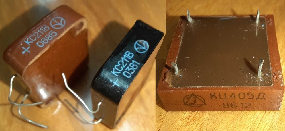 Диоды КД, Д, Стабилитроны 2С, КС, Диодные столбы и мосты КЦ