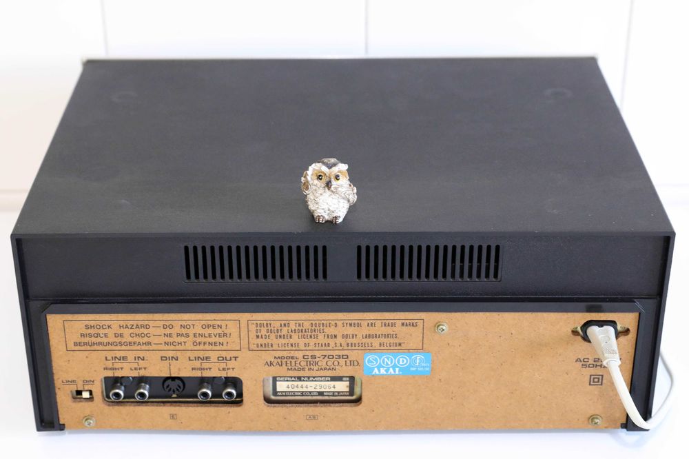 Akai CS-703D Tape Deck Cassetes