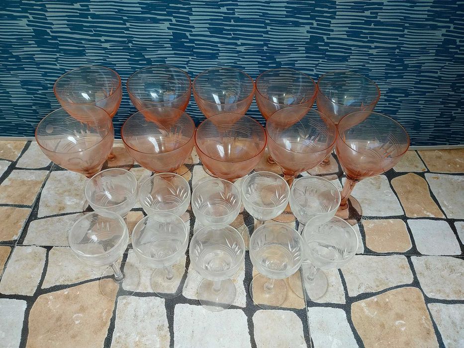 Copos e Cálices Antigos - Lote