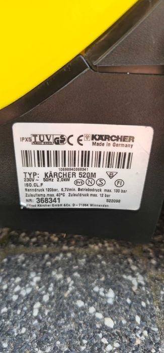Myjka ciśnieniowa Karcher 520m