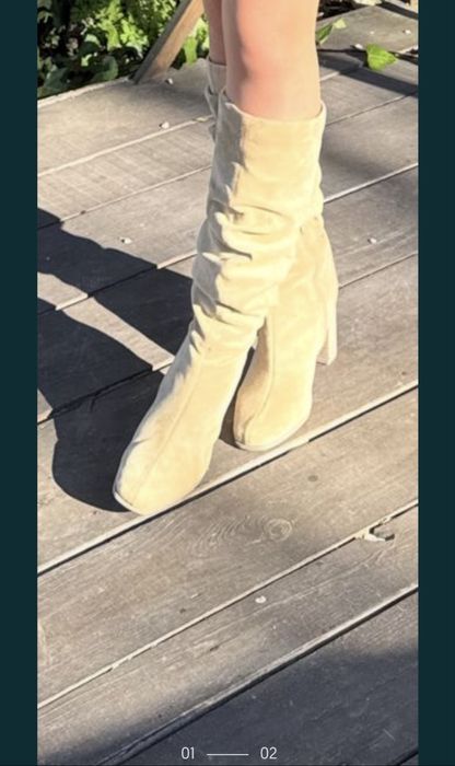 Botas de camurca tam38