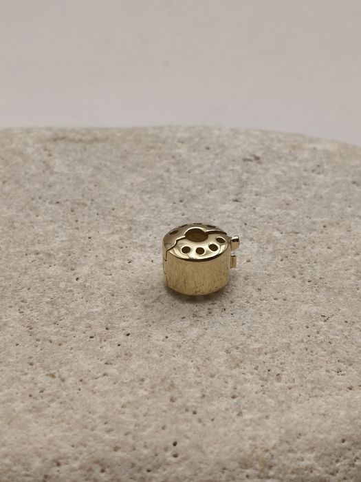 Złoty Charms stoper do bransoletki modułowej