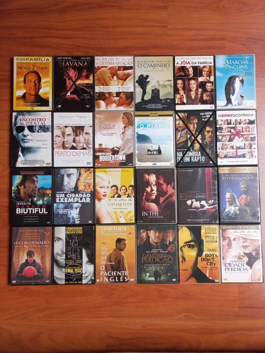 139 Dvds Originais 2€