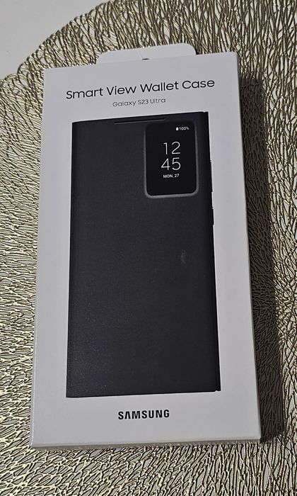 Etui Samsung Smart View Wallet Case do Galaxy S23 Ultra.