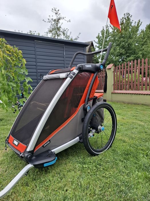 Thule Cross przyczepka rowerowa stan bardzo dobry