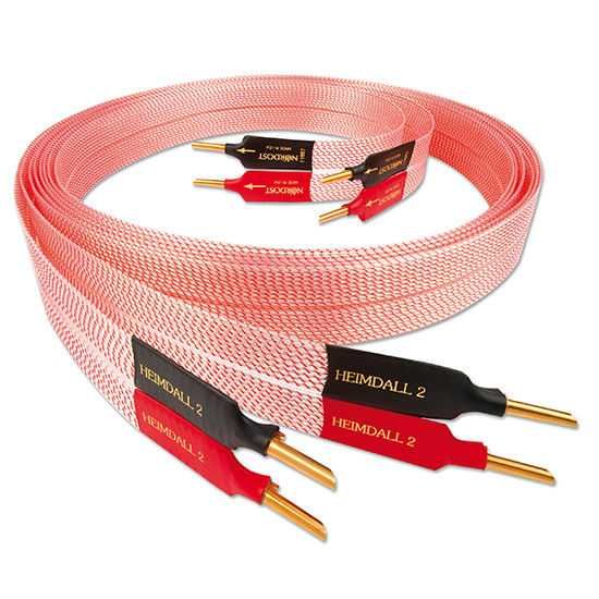Nordost HEIMDALL 2- Kabel głośnikowy - 2x2,5m Black Friday !!!
