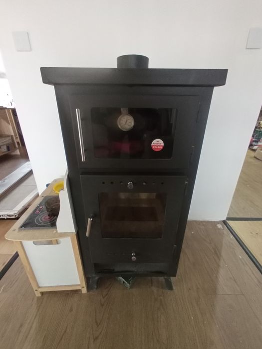 Piec kominek koza Bartek s WT z płaszczem wodnym 10kw