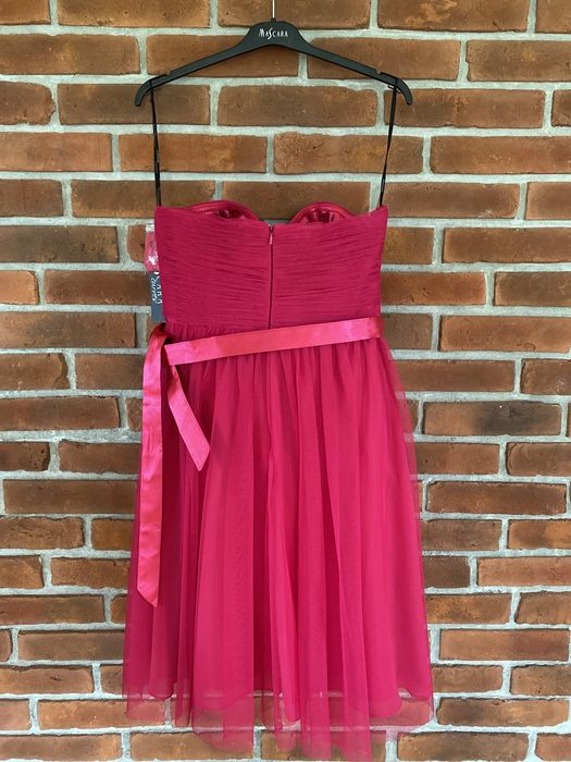 My Mascara Curves Sukienka Koktajlowa - magenta r44