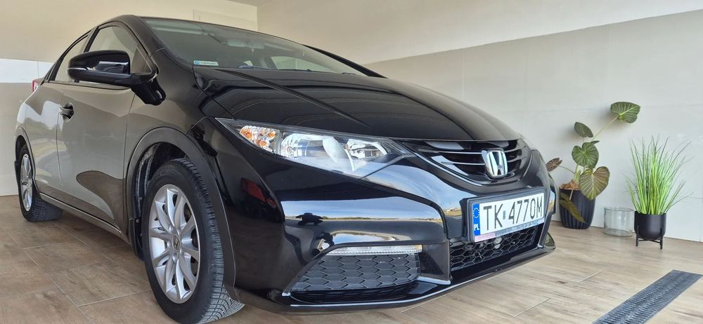 Honda Civic Polski Salon, bezwypadkowy, niski przebieg, Klimatronic, rej. 2015r