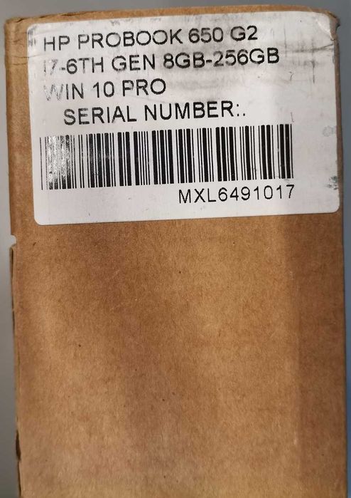 HP ProBook 650 G2