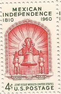 Znaczki pocztowe czyste USA - 1960, 1986 rok.