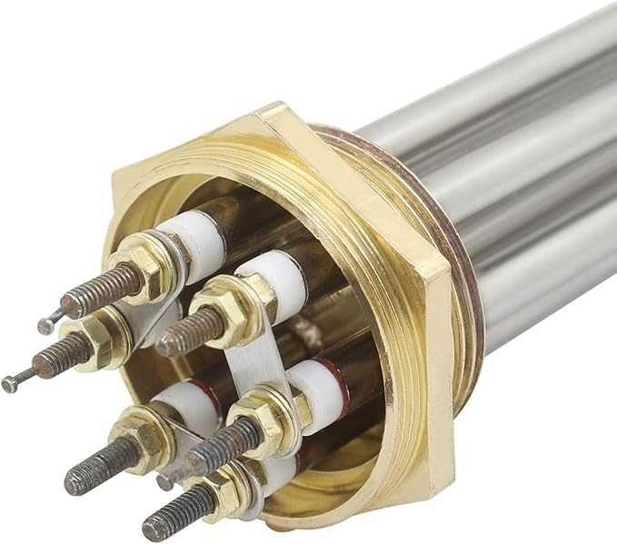 Resistência Elétrica INOX 6000W (1-1/2" L250 mm 6kw 220 v)